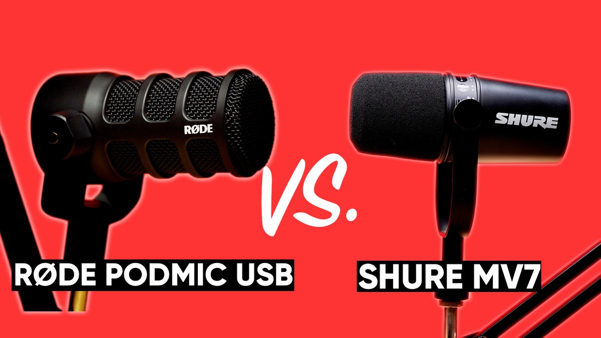 rmtshoots's tweet photo. Shure MV7 vs  RØDE PODMIC USB  with Audio Comparisons! https://t.co/YL1zFZ8ddc via @YouTube https://t.co/423cqWF4uy