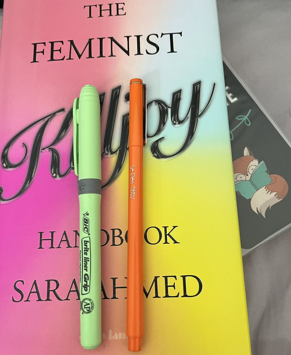 @SaraNAhmed I got mine from the UK. I couldn't wait for it that long 📚📚
#BookLoversDay 
#FeministKilljoy
#KilljoySolidarity