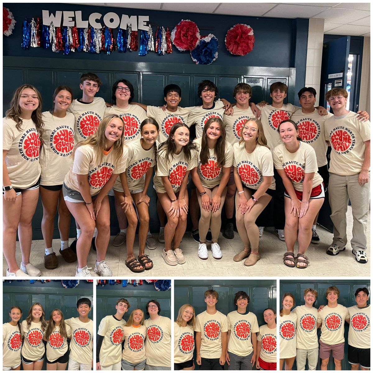 CouncilTHN's tweet photo. Student council is ready for the new school year! Let’s do this! https://t.co/m9ZYz5U025