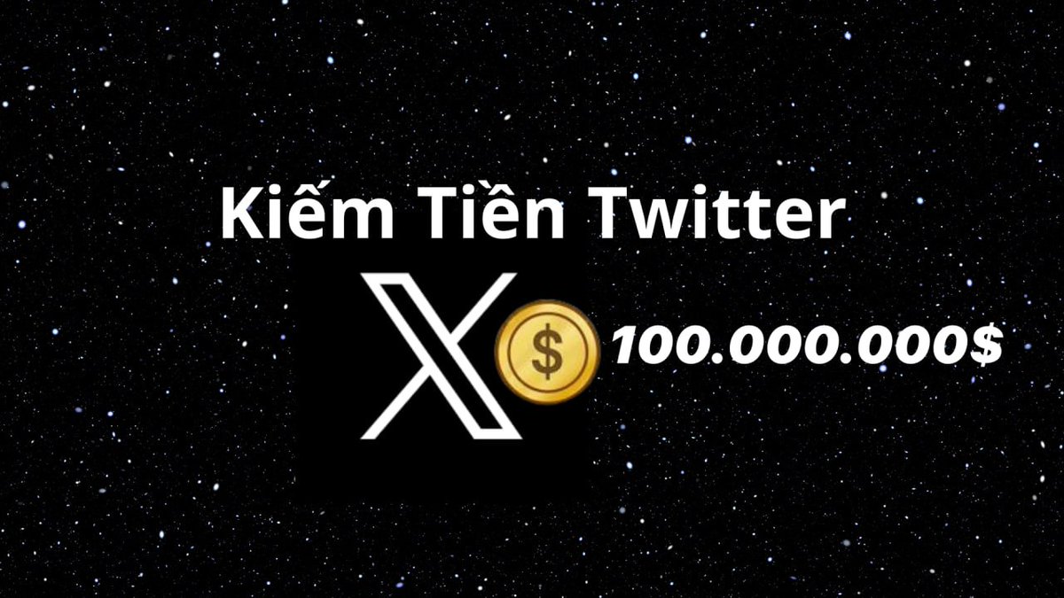 Micaetran_TCX's tweet photo. Dưới đây là 7 cách để kiếm 100.000.000$ từ  𝕏:

1. Người tạo nội dung
• Bạn sẽ được 𝕏 chia sẻ doanh thu quảng cáo.
• Mở rộng cho hơn 100 quốc gia trong đó có Việt Nam.
• Bạn cần có 15 triệu lượt hiển thị trong 3 tháng + Đăng ký tích xanh.  

2. Bật kiếm tiền trên X  
-  Tài khoản có tích xanh  với X ( cái này ae làm airdrop thừa sức )  
-  Acc bạn cần có ít nhất 500 Follow ( ae có thể chéo nhau )  
-  Bạn cần có 15M view trên các post của bạn trong 3 tháng

3. Micropayments
• Người dùng sẽ trả tiền cho bài đăng của bạn

4. Tips X Coins
• Bất kỳ ai cũng có thể donate X coin cho nội dung của bạn.

5. Subscriptions
• Là chức năng cần đăng ký với X, bạn có thể quyết định giá cả từ $1-10 cho những người muốn Subscriptions mình.
Những người Subscriptions có quyền:
• Lời mời vào nhóm đặc biệt.
• Nội dung chất lượng cao.
• Sự chú ý bổ sung.

6. Sản phẩm số
• Sắp ra mắt, có thể là các sản phẩm video khoá học, ảnh, tác phẩm nghệ thuật có thể bán.

7. Affiliate
• Hầu hết các thương hiệu đều cung cấp chương trình Affiliate.
• Hoặc tự làm website của chính mình và gắn nó vào phần Bio Profile của bạn.

8. Booking tweet
• Không cần quá nổi tiếng như những siêu sao bóng đá, nếu kênh của bạn có nội dung chất lượng. Bạn có quyền nhận booking cho mỗi tweet về sản phẩm hoặc dự án crypto.
• Số tiền không giới hạn cho mỗi tweet: $200 - vài chục ngàn USD.  #Ps: Ae có thể folow admin, admin sẽ folow chéo lại các bạn nhé, k bỏ sót bạn nào , cam kết 100%. Ngoài ra hãy quăng link X của bạn ở dưới bài viết, bạn sẽ có 1000 người folow bạn 

#Ps: Nhóm fb để quăng link chéo nhau : https://t.co/MYbC9vkWgp 

#X #Chiasedoanhthu #Twitter #Kiemtientwiter #KiemtienX