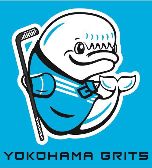 Guruga the beluga whale is the mascot for the ice hockey team, the Yokohama Grits.
