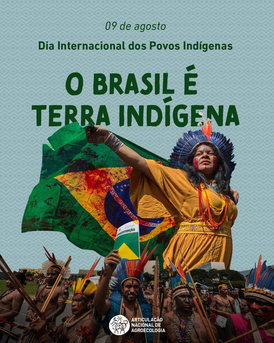 Hoje, 09 de agosto, é Dia Internacional dos Povos Indígenas, data para reafirmar nosso profundo respeito aos povos originários e apoio às suas lutas.
⁣+