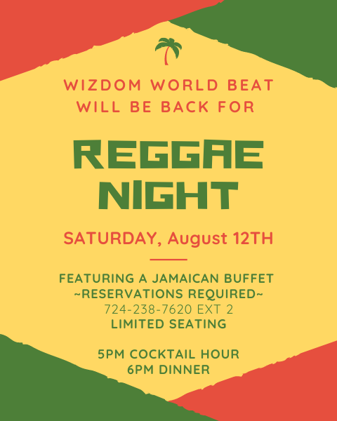 ligoniercc's tweet photo. This Saturday! Members! Join us for this great night. The weather forecast looks great. Enjoy a Jamaican inspired buffet, Slushies, and the awesome music of Wizdom World Beat, an annual favorite. https://t.co/XRbDzC94BB