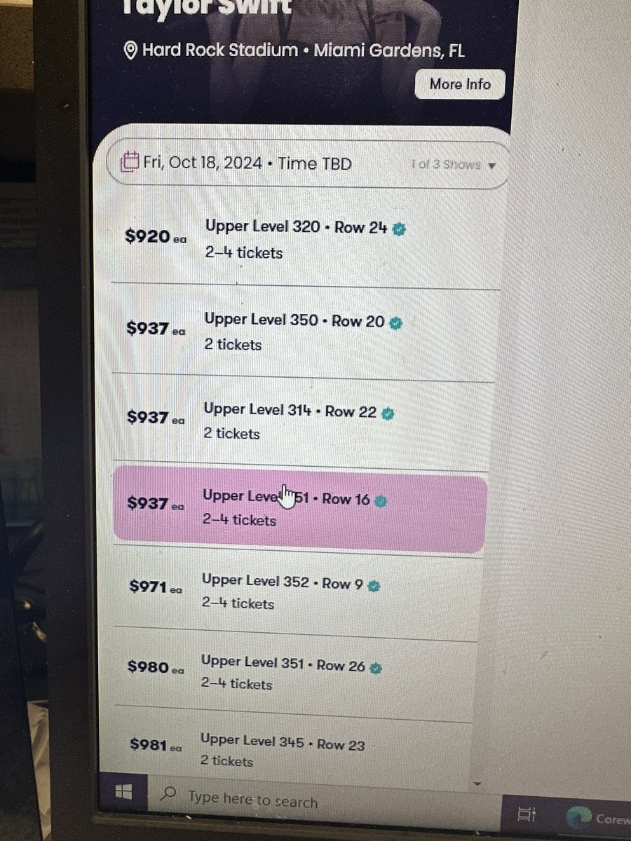 ali_savoy's tweet photo. @folklorefrogs @taylornation13 @taylorswift13 @Ticketmaster someone please explain https://t.co/vFmzCE8Rfb