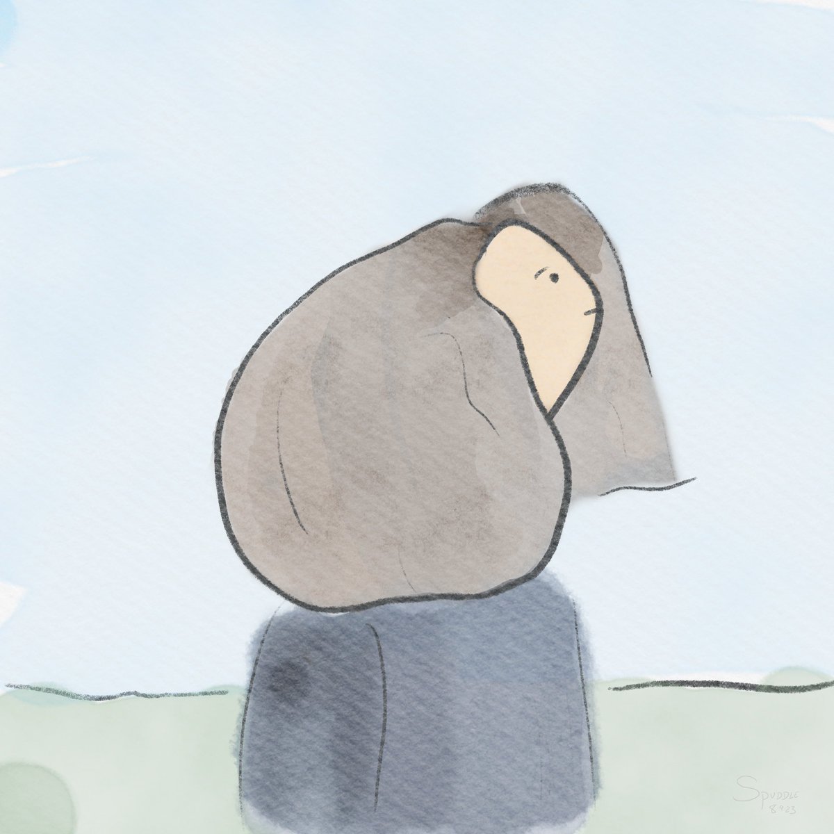 markeology's tweet image. I haven’t drawn anything since December but felt the urge this morning. I started with a little squiggle and this is what I ended up with. I don’t think it’s any good, but I still kinda like it.