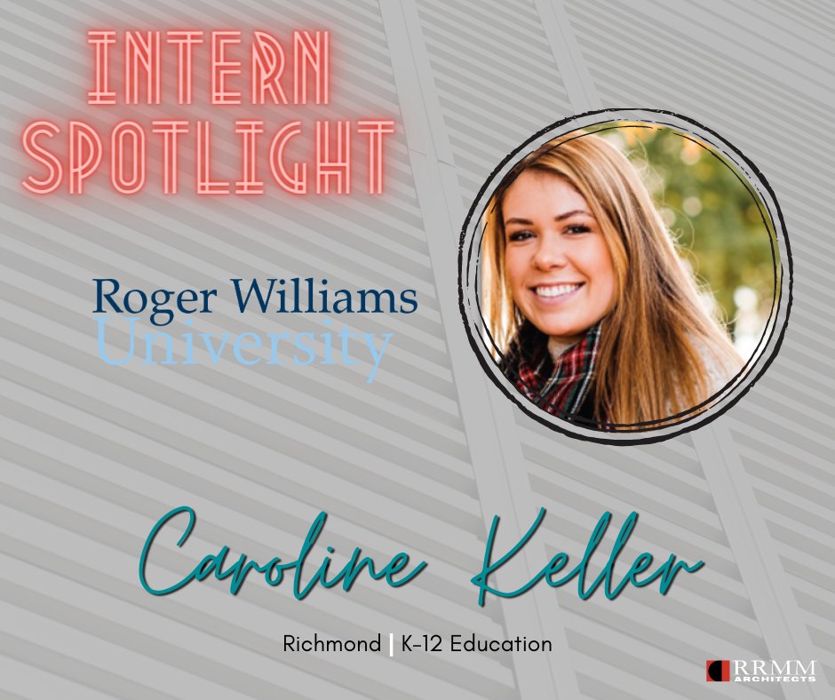 A Portland, Maine native, Caroline is working towards her Master of Architecture at Roger Williams University in Rhode Island. She is spending her summer in our Richmond office with the K-12 Studio &amp; then will head back to RI to finish her last semester &amp; graduate this December.