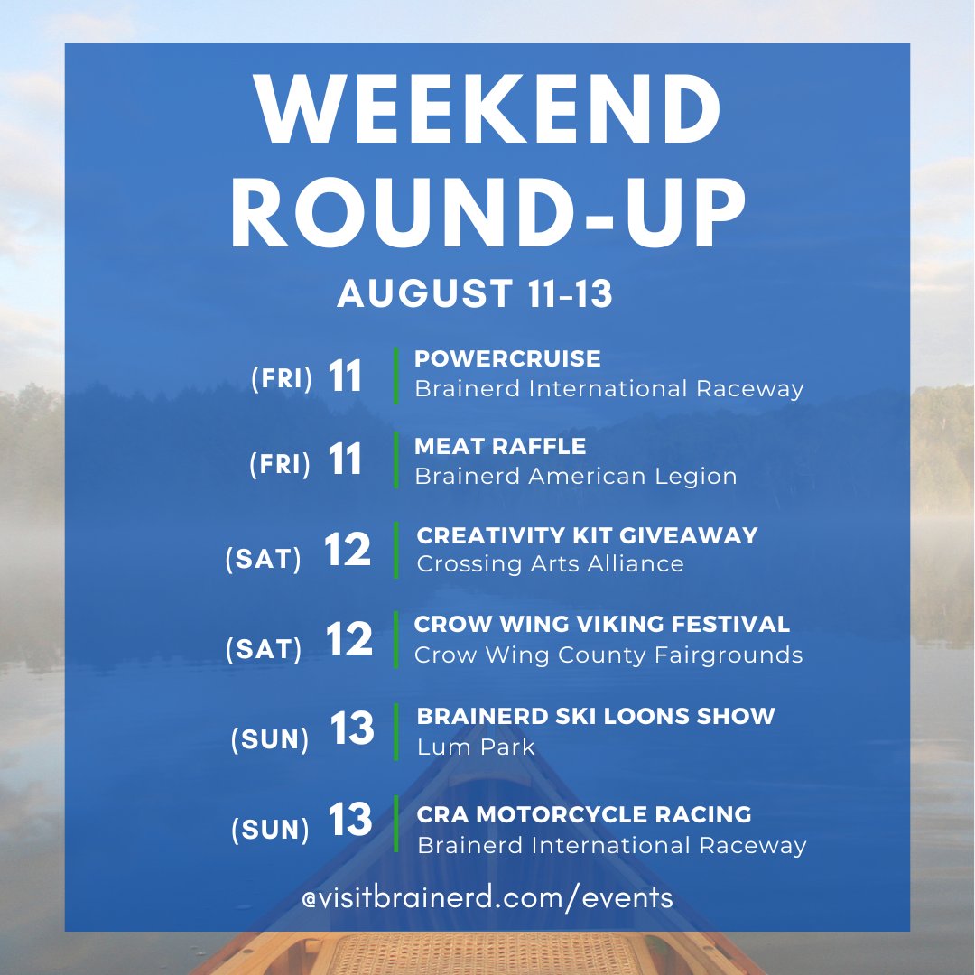 Visit Brainerd tweet media