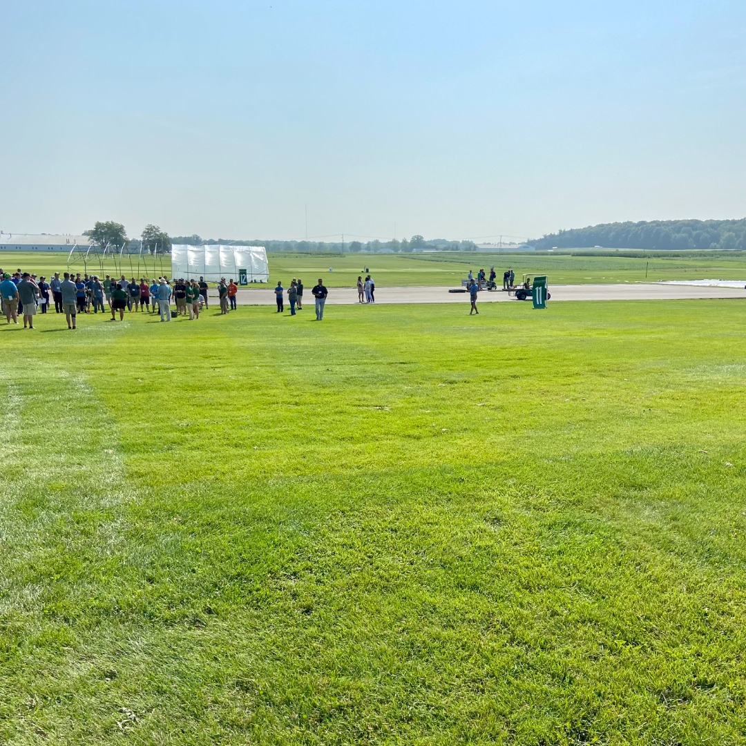 TheAndersonsPro's tweet photo. Dave Louttit is out at @miturfgrass MSU Turfgrass Field Day today! This event is taking place at The Hancock Research Center, and Dave is checking out @FIFAcom 2026 World Cup Research! What an awesome opportunity!
#msuturf #turf #fieldday https://t.co/T9ewusOMWb