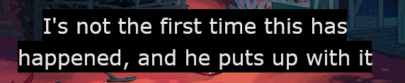 tempests_guard's tweet image. Hey @CriticalRole, I'm watching the #Midst marathon and I have some issues with the captions already.

There's typos, along with the fact that they're only staying about half as long as they need to be to be properly read and understood. I know the narrators talk quickly, but-