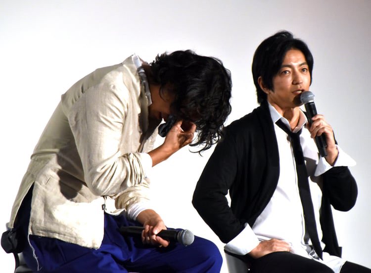 9kento07's tweet photo. 本気でやったからこそ、大先輩の言葉が刺さるんだろうな。

こうやって全力で取り組んでくれたからこそ、心に刺さる最高の映画になってると思う！！！！！！

ありがとう！！！！！！

 #キングダム3 
 #山﨑賢人 https://t.co/7zRVmopCpK