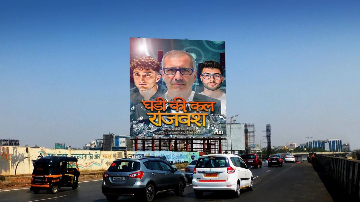 We’re live in India.  Billboards up in Rajkot and Mumbai to announce our now Hindi-dubbed @CWDynastyLLC.

🔜 Bengali, Marathi, Telugu, Urdu 🇮🇳