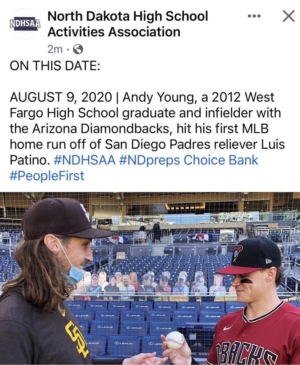 First MLB home run. Where is that ball at now <a href="/AndyjYoung15/">Andrew Young</a>?