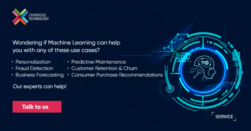cam_technology's tweet photo. Are you using Machine Learning for the right use cases? Connect with us to see how to implement evolving Machine Learning models for your specific use cases.

#MachineLearning #MachineLearningUseCases #AIML #MLUseCases #ML
