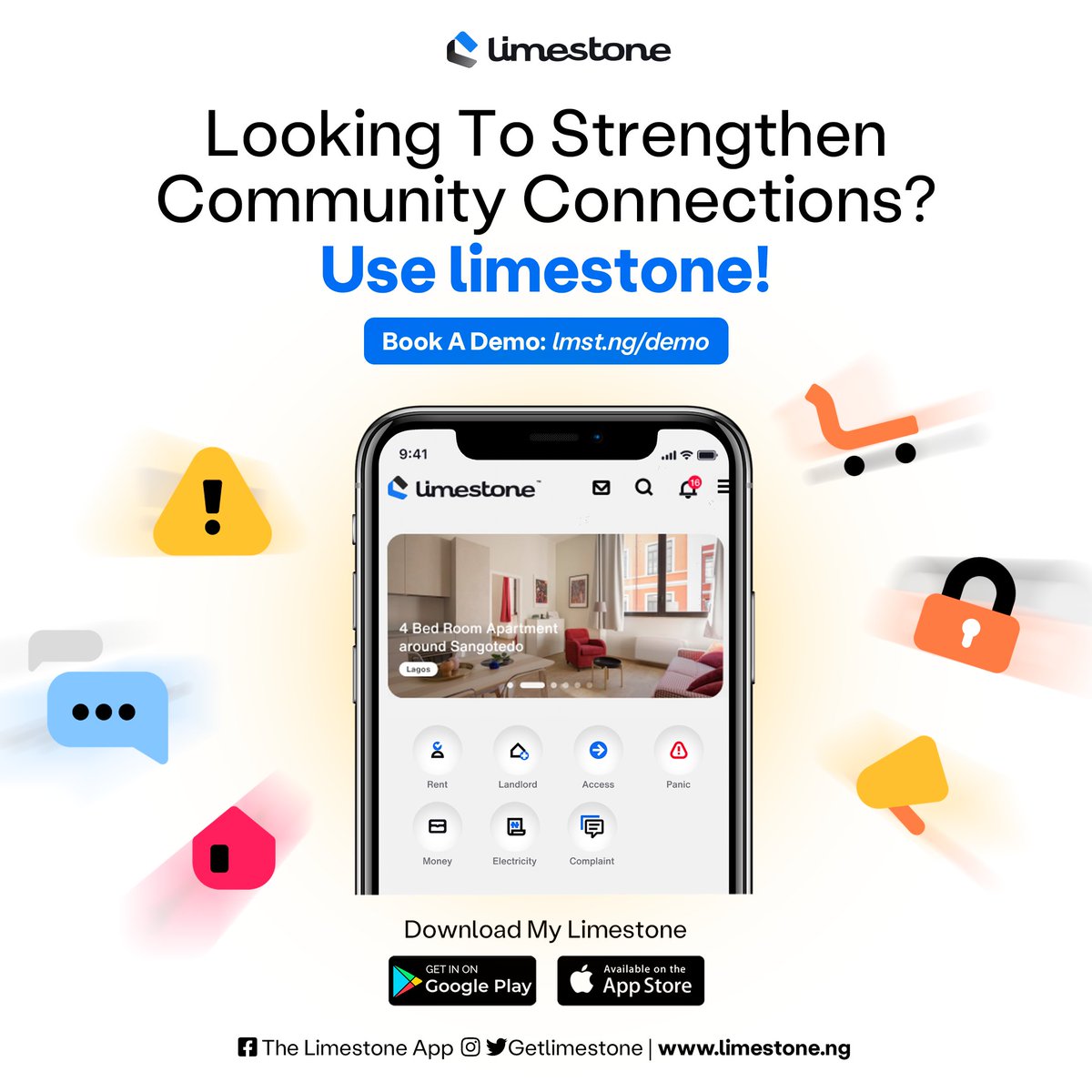 📱Experience the power of community management at your fingertips!

Limestone's user-friendly app makes it simple for residents to access services and stay connected with their community.

 #UserFriendly #CommunityApp'