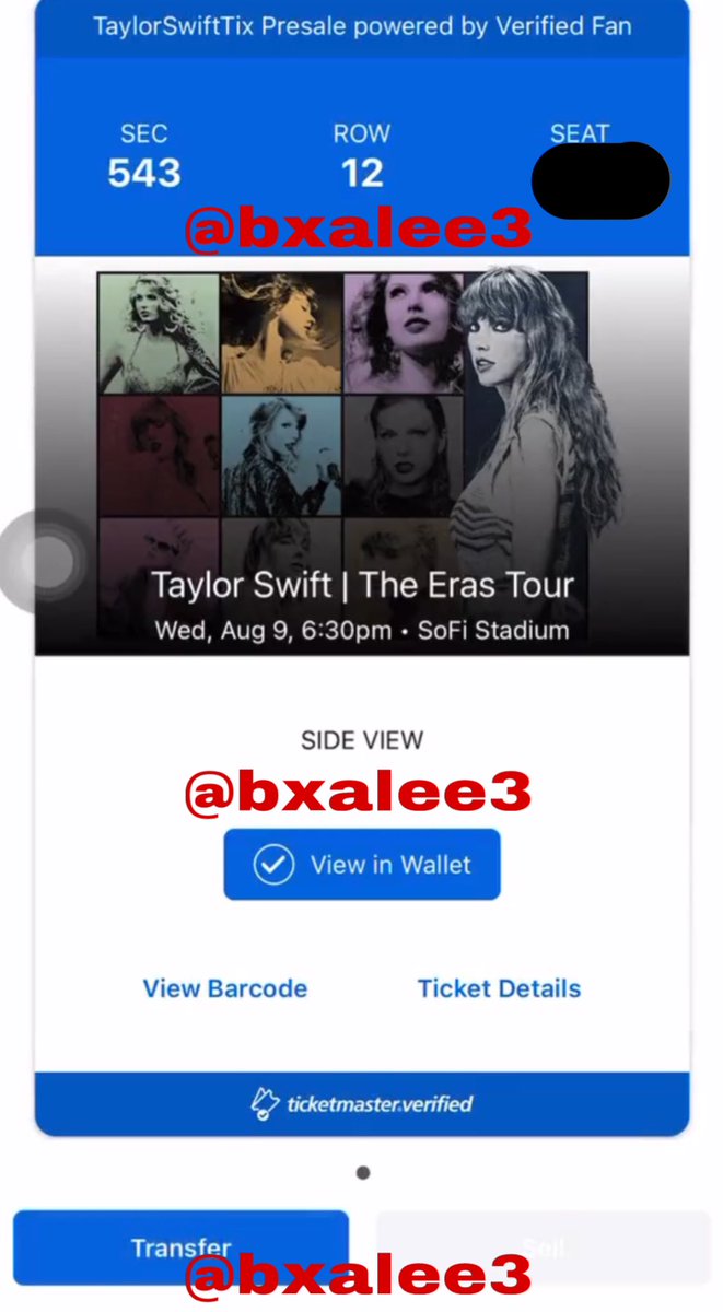 Eras Tour Resell tweet media