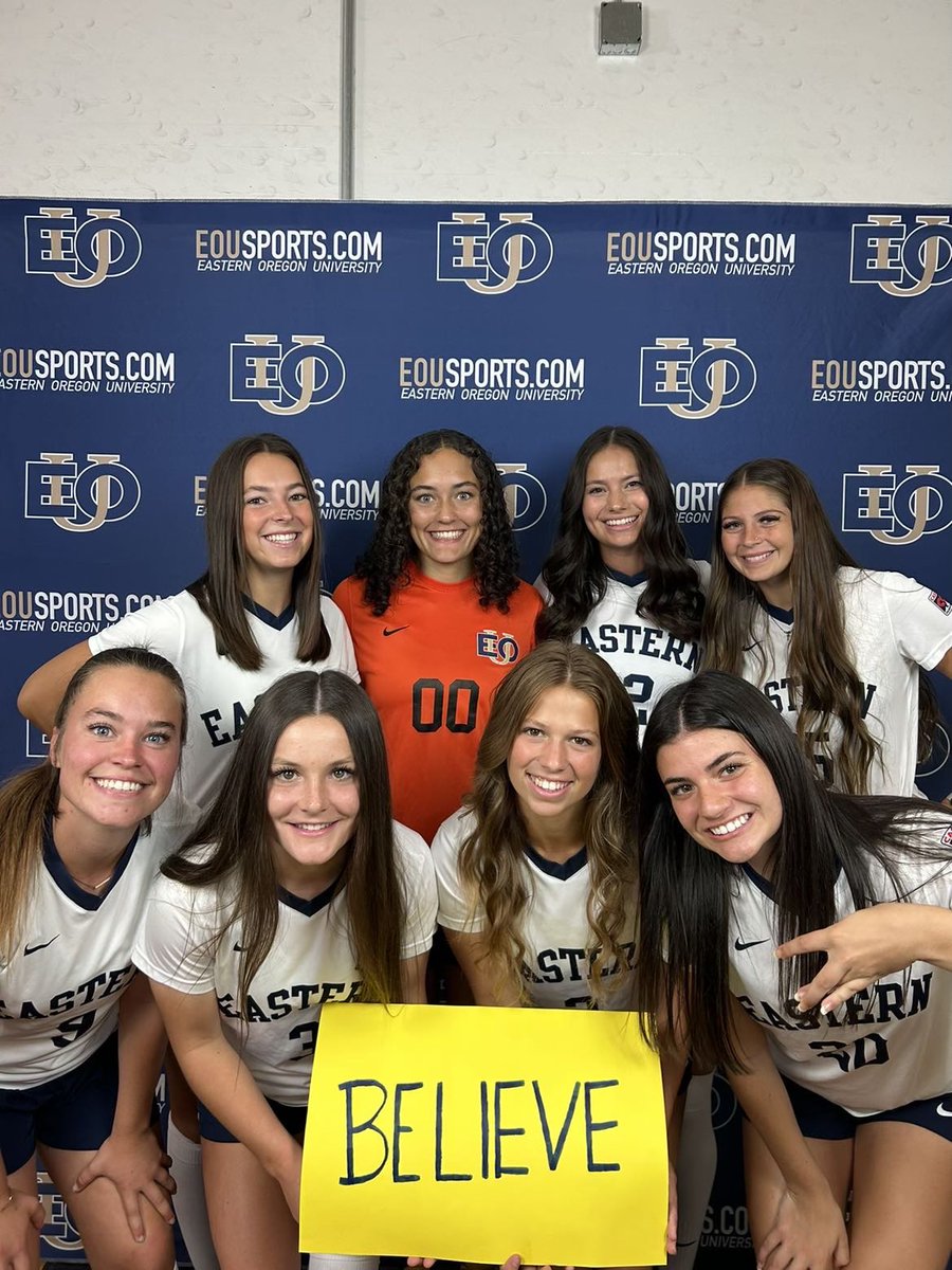EOU_WSOC's tweet photo. The Lasso way! 
Meet our 
Freshman 
Sophomores
Juniors 
Seniors 
#EOUwsoc | #MountUp | #Believe https://t.co/fkqozgyOrC