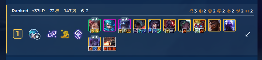 Clásica primera partida después de 1 semana