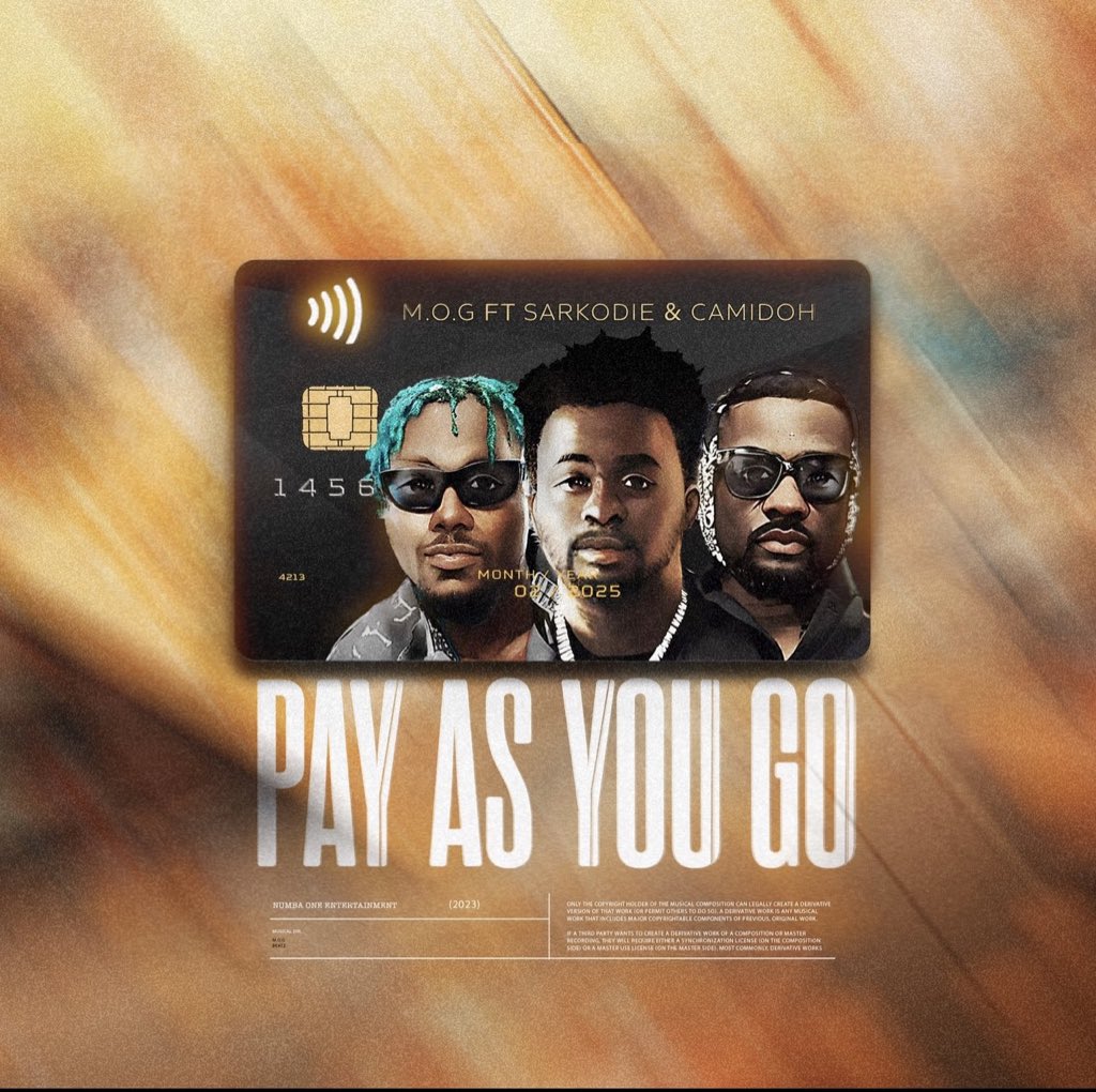 “Pay As You Go” ft @sarkodie & @Camidoh Drops on Friday 11/08 ❗️❗️🔊

Pre-Order : onerpm.link/229605472698

Artwork by @MOGBeatz 
#PayAsYouGo

@SarkNativesGH @baafinelson @1_cabilla @BenopaOnyx1 @Donsarkcess @_Rapgbee @baafinelson @Dreamchaser1017 @emkay_jnr @Fahy3m