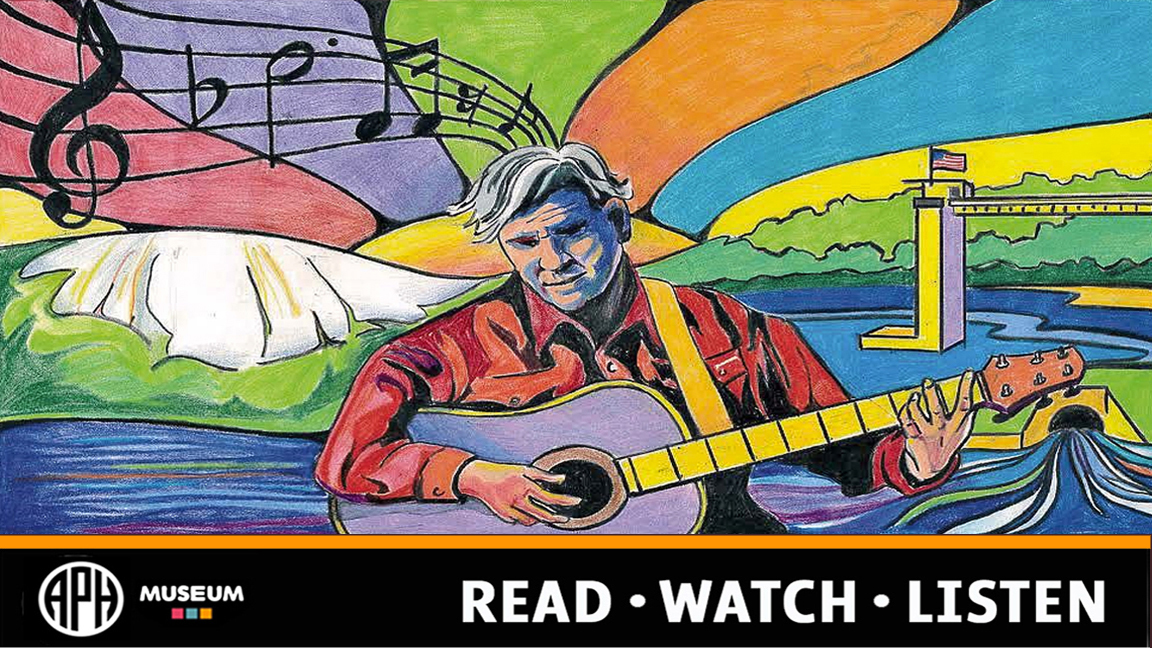 Doc Watson, blind since childhood, was revered as a musician during the folk music revival in the 1950s and 60s. He won seven Grammy awards. Ask your smart speaker to play anything by Doc Watson. It’s all good. #FolkMusicRevival #DocWatson