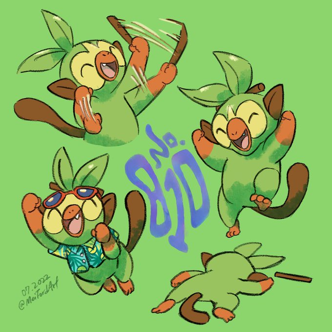 「grookey」Fan Art(Latest｜RT&Fav:50)