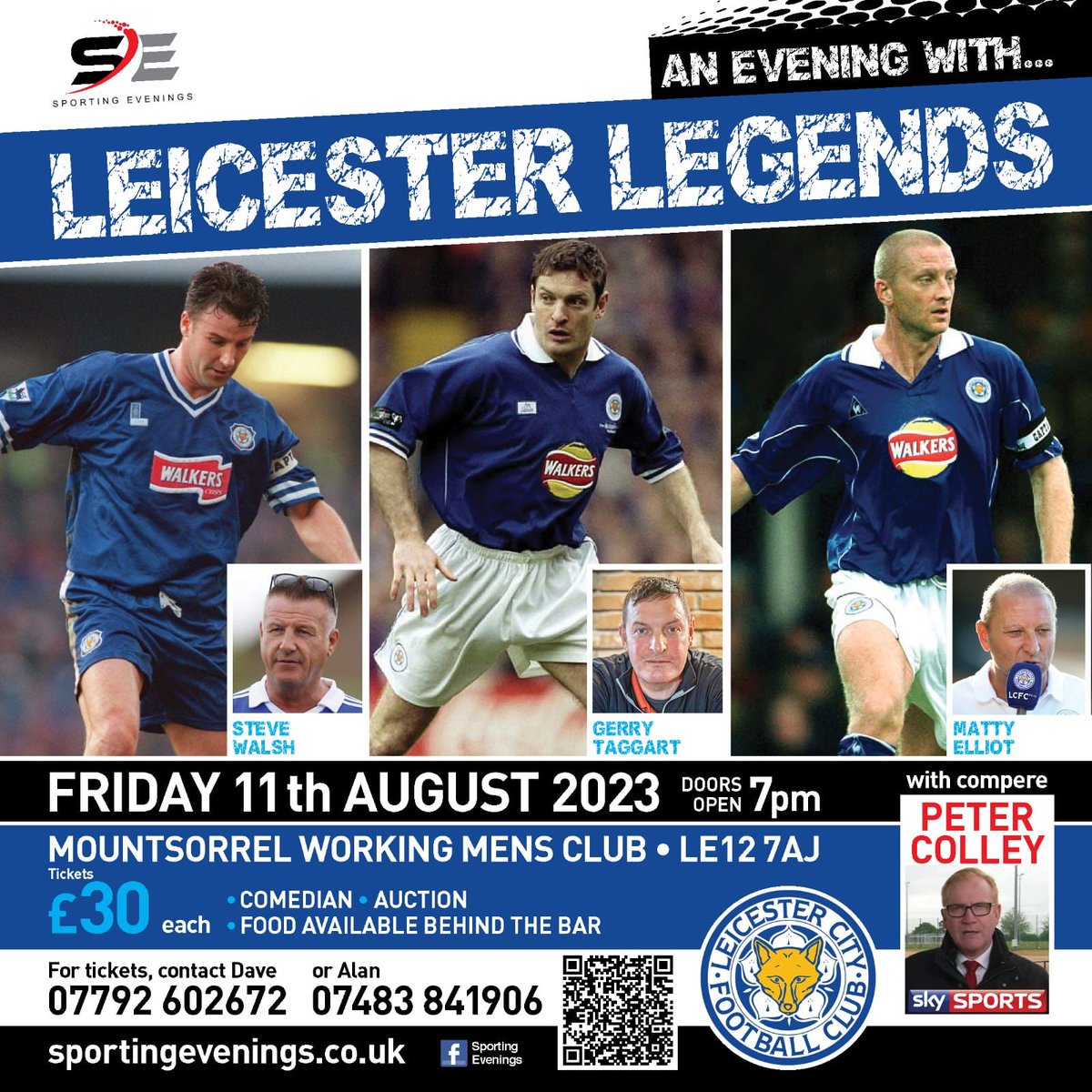 <a href="/FoxesofLCFC/">Foxes of Leicester</a> <a href="/FIRST4LCFC/">Leicester City FC</a> @Tom_LFTV <a href="/LCFC/">Leicester City</a> <a href="/MountsorrelFC/">Mountsorrel FC</a>
<a href="/MountsorrelPar1/">Mountsorrel Parish Council</a> <a href="/MountsorrelTeam/">Mountsorrel Community Team</a>
Leicester legends night at Mountsorrel working men's Club