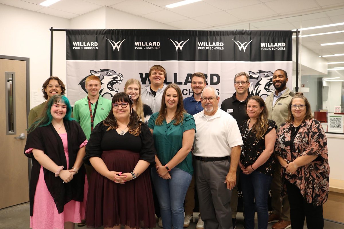 It's been a great week welcoming our new teachers and staff to the Willard School District! Also, a big thank you to Dr. Shannon Cuff and our Instructional Coaches for planning and executing such a great event!