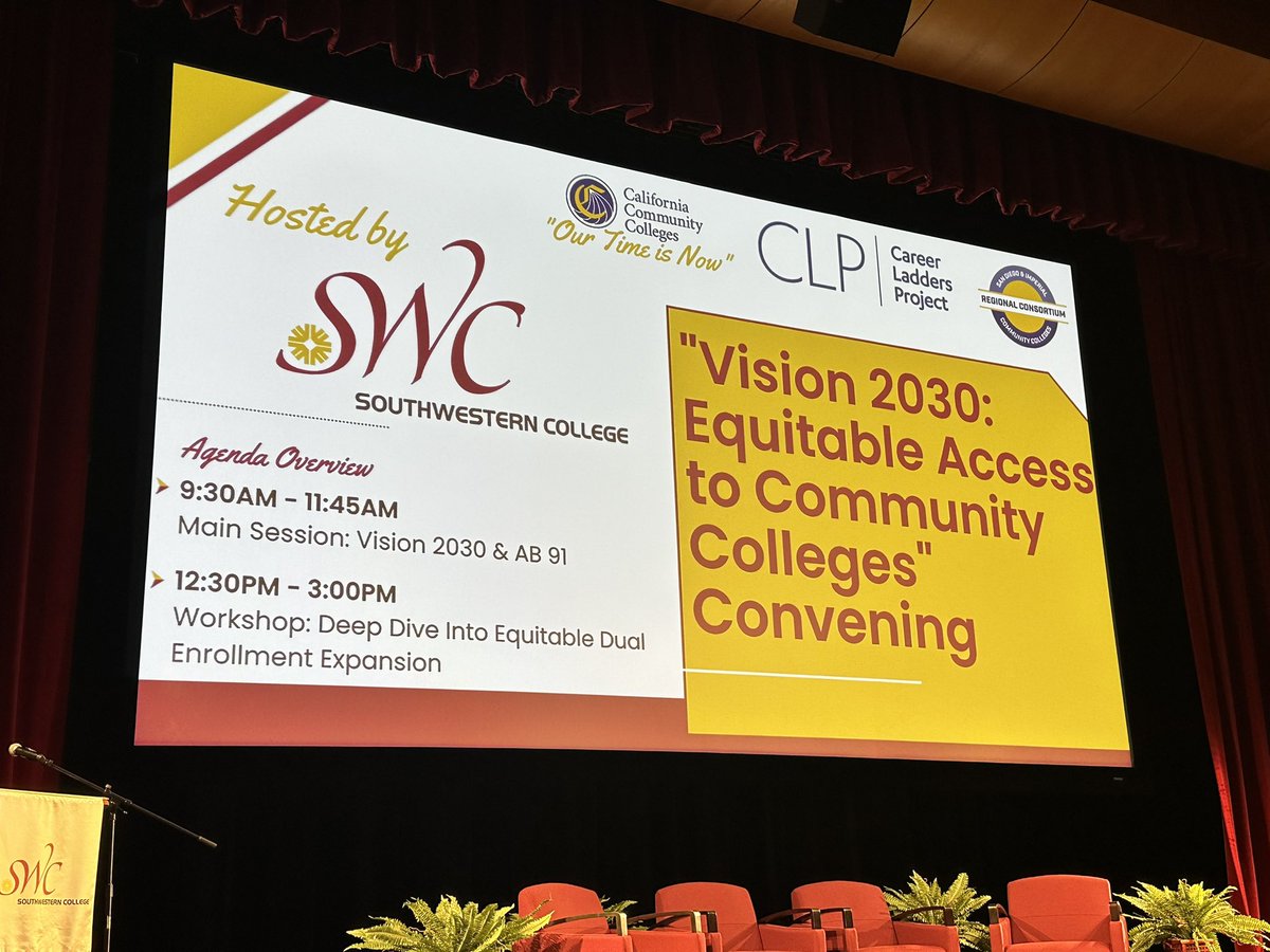 PrezHands's tweet photo. @sdmesacollege is representing at the Vision 2030: Equitable Access to Community Colleges convening hosted by @CalCommColleges and Southwestern College. #equityinaccess #equityinsupport #equityinsuccess
#ourtimeisnow https://t.co/2mXj1QwU4G