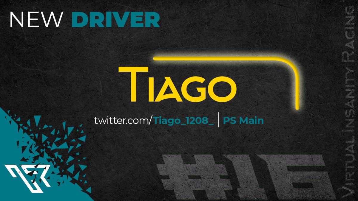 ✍️DRIVER ANNOUNCEMENT✍️

We are pleased to announce the signing of <a href="/Tiago_1208_/">PEC_Tiago🇵🇹</a>  !

We are convinced that the PSGL F4 driver is going to be a very strong addition to our Mainteam, as he is showing very good pace in F4 on a weekly basis.💪🏼

Bem-vindo Tiago 🇵🇹