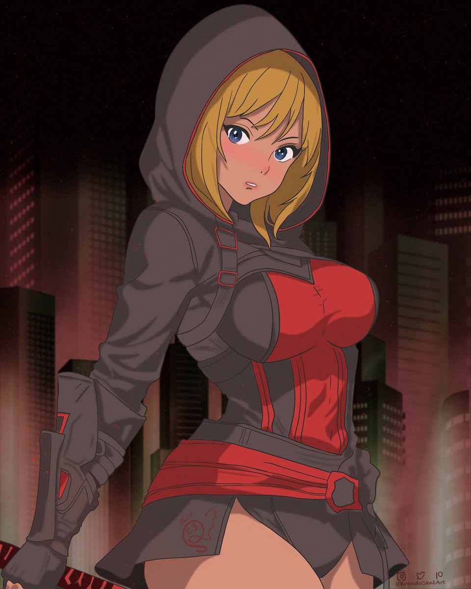 BrandoCantArt's tweet image. Assassin. I hope you like it! #illustration #procreate #procreatefaces #anime #cartoon #artist #brando #brandocantart