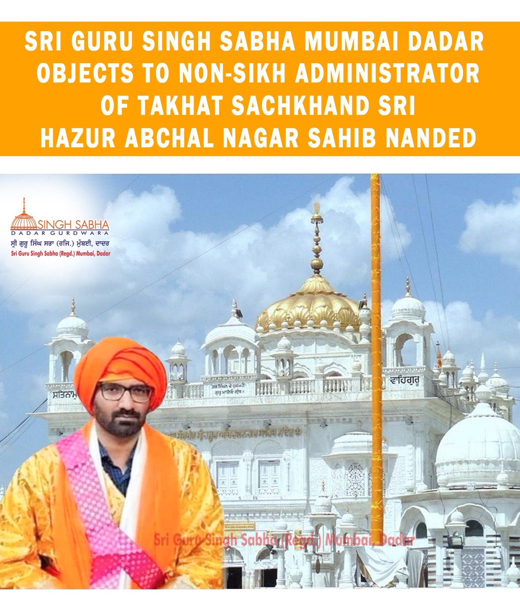 Sri Guru Singh Sabha Regd Mumbai (@singhsabhadadar) on Twitter photo 