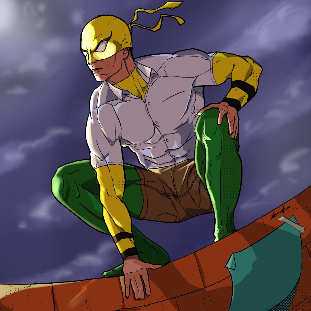 Ifetoyekiss04's tweet image. A character inspired by iron fist.
Whattu think about it?
Inks and colors by me.

#Art  #painting  #drawingtoday  #sketchup  #clipstudiopaintart  #artistoninstagram  #artattack  #paintings #drawinyourstyle