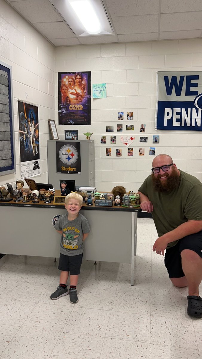 Thanks to my wife and son for helping me set up my classroom! Excited for year 9 teaching and year 3 at @RBMS_Official!! @Shaffer_LCPS @DGrahamLCPS @debdsheridan @CMcCormickLCPS @mrshowell24 @champforkids @OnwardEdtech @Miss_Brown323 @ERobbPrincipal @PHausEDU @GuiseGotTechEd