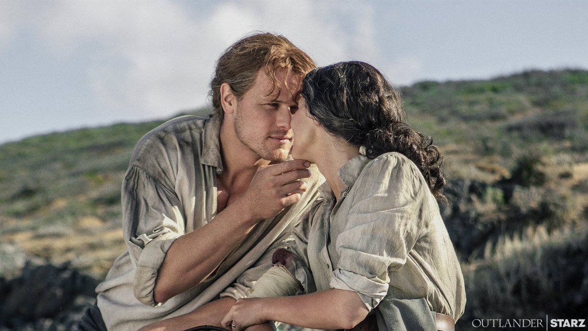 STARZ's tweet image. 9 years of moments like these are what make #Outlander epic. don’t miss the mid-season finale this Friday