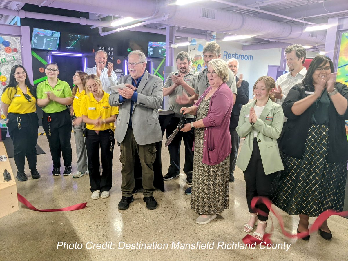 RichlandAreaCh's tweet image. Congrats to @buckeyeimaginationmuseum on their awesome second-floor exhibit opening! Tailored for the 14-21 age group, it sparks social interaction &amp;amp; family fun. 

Explore the magic at 175 W. Third St., Mansfield. 🚀 

#BuckeyeImaginationMuseum #InteractiveFun #RibbonCutting