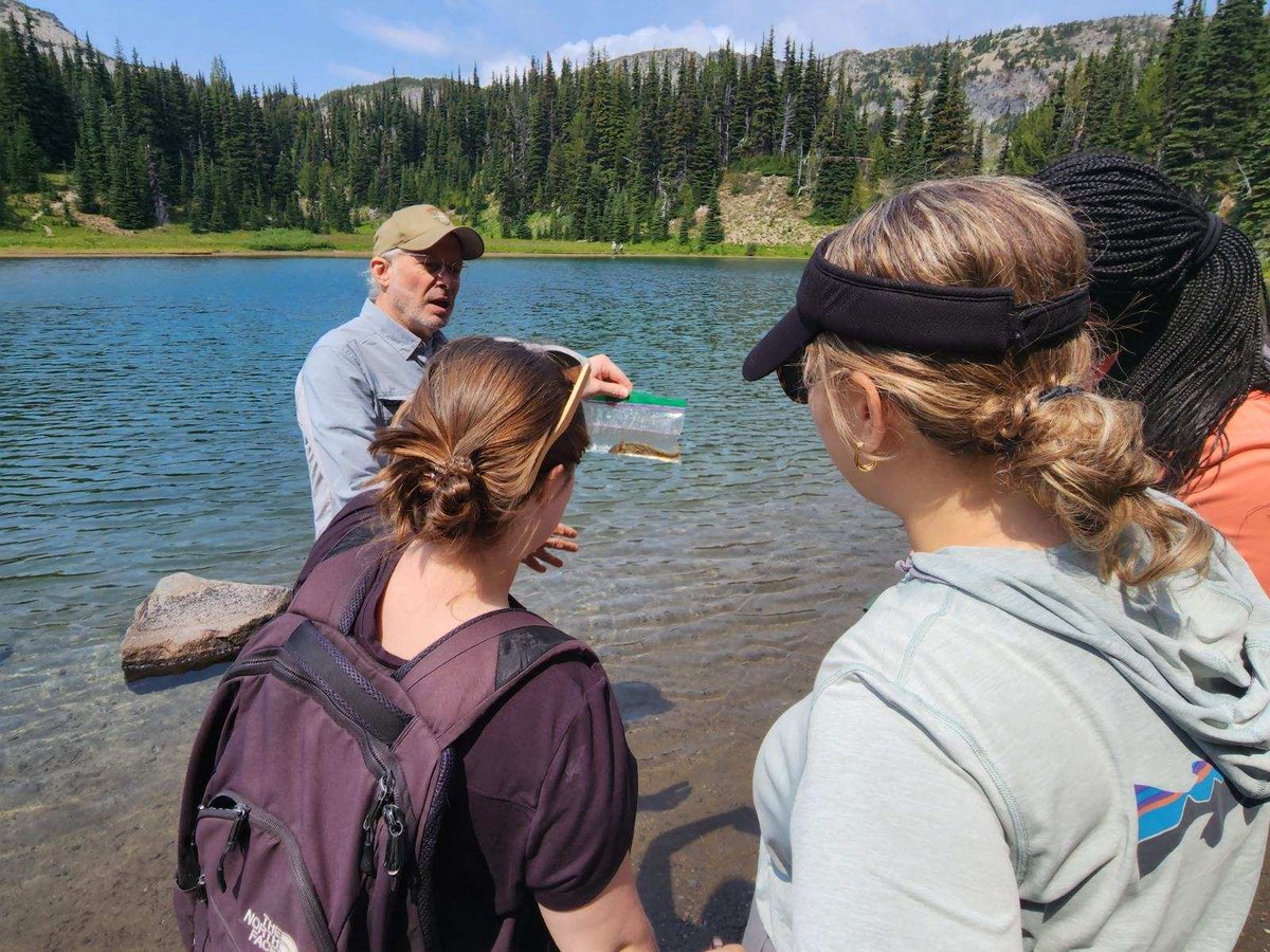 ecostoich's tweet image. Where are they Wednesday!

This week we're coming to you from Portland, OR, for #ESA2023 ! STOICH members Elise (UWYO), Carly (UNL), and Molly (MC) have all been spotted at the conference. Elise went into the field and had a spectacular view of Mt. Rainier.
#STOICH #stoichiometry