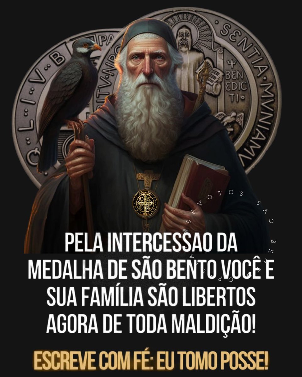 DevotosSaoBento's tweet photo. EU TOMO POSSE! 🙏❤️ https://t.co/IRtec5POzE
