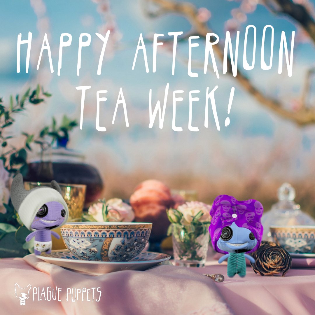 Today marks the end of #AfternoonTeaWeek 🫖☕️🍰

Would you join these small & mighty friends for a spot of tea? You're invited to, of course. Ma Peebs taught them excellent table manners - although you should probably keep an eye on your cake (& cutlery) in their company 👀🤪