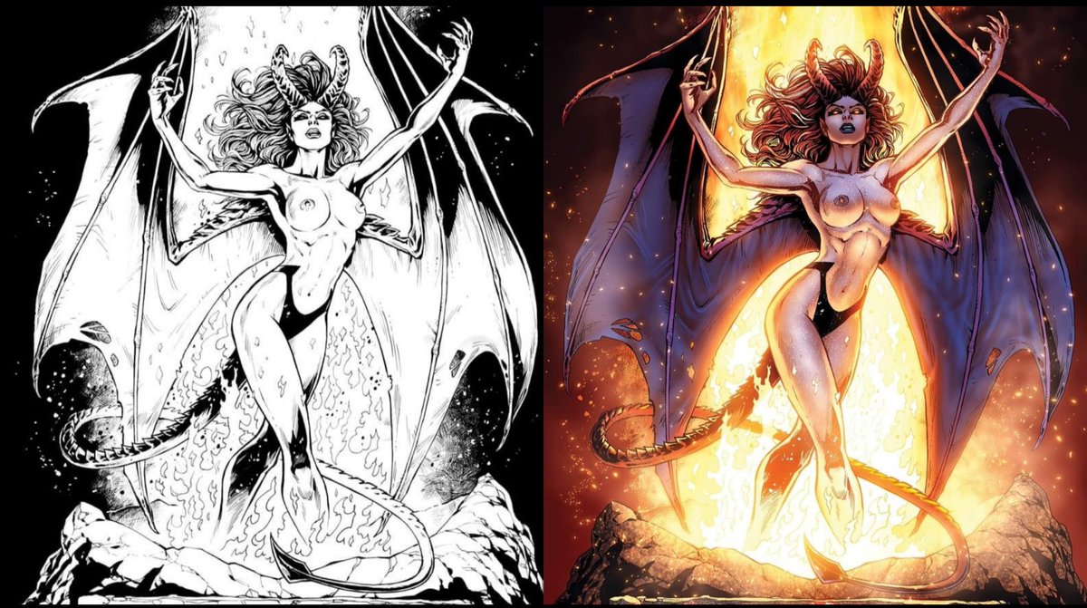 For Big Dog Ink.
Lines: By me
Color: <a href="/Knytcrawlr/">Gat Melvyn</a> 
.
.
.
#comicbookartist #comicartist #comicart #comics #makecomics #CarlosReno #comicpage #comicpanel #bandadesenhada #bandedessinée #fumetti