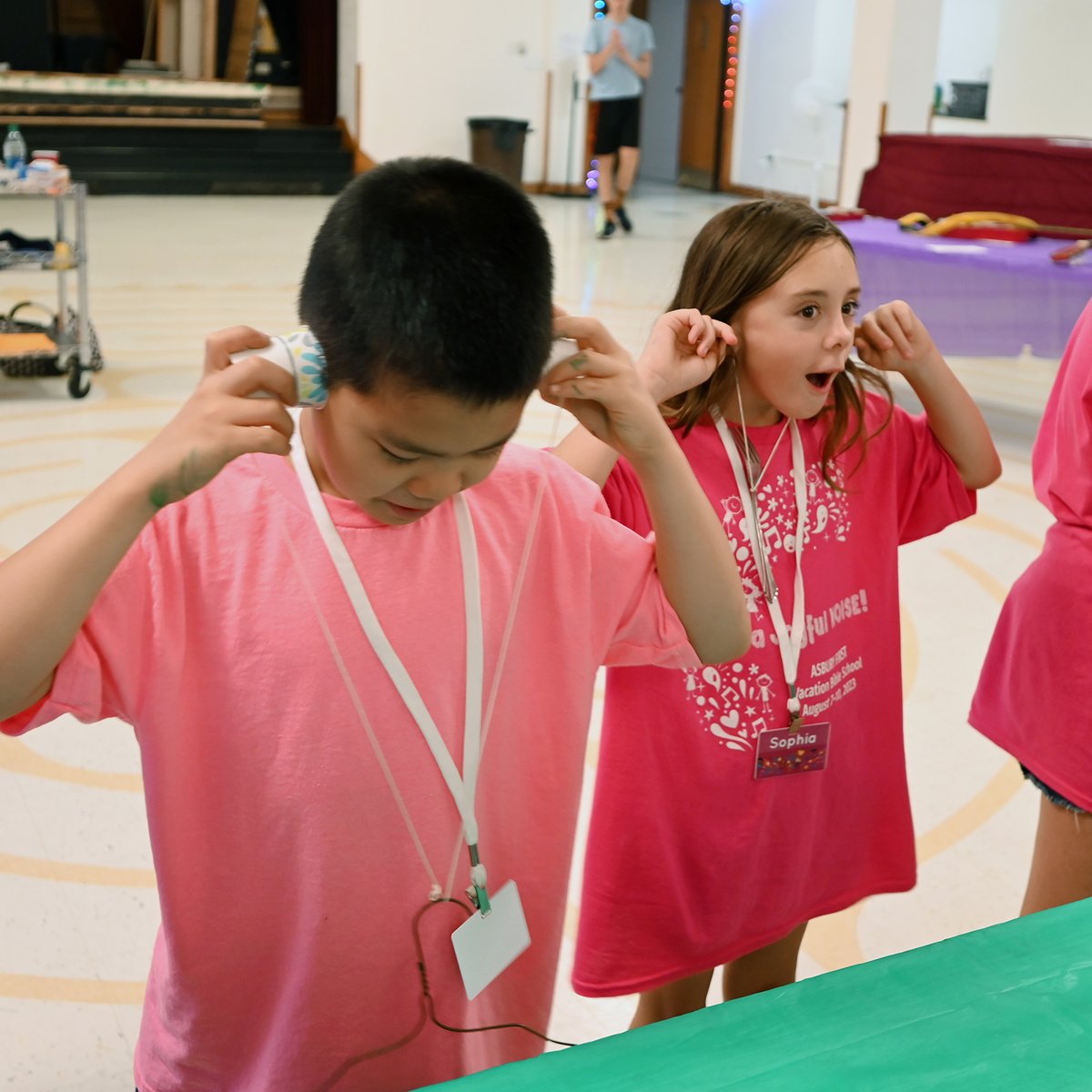 AsburyFirst's tweet photo. Day 3 of Make a Joyful Noise VBS was perfect! Today was string day! Laurie Kennedy, Ollie Temming, and Alex Guffey shared their talent for playing violins and cello, and we had an exceptional performance from the Rochester Mandolin Orchestra. #asburyfirstvbs #makeajoyfulnoise https://t.co/HFDHSj5bSs