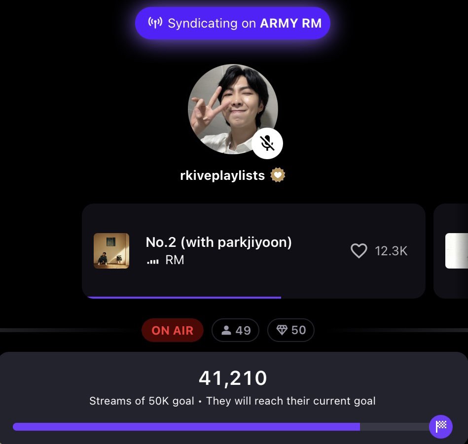 rkiveplaylists's tweet photo. Let’s do our best to reach 50K before 1 PM KST!!! 💙 Can we do it?!

It’s not too late to join 😎 https://t.co/YAeT7JNXnz
