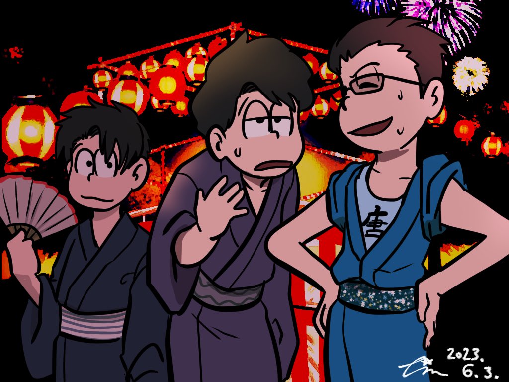 前に描いた伝奇のやつ 