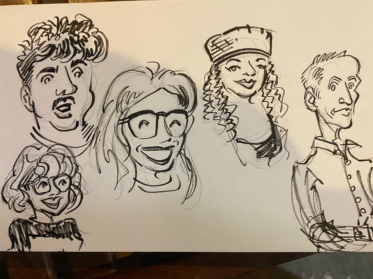 Check out this wonderful drawing that the very talented illustrator Terrence Nowicki did of the performers on Monday!! Please come back next Monday and every Monday for more funny comedians!