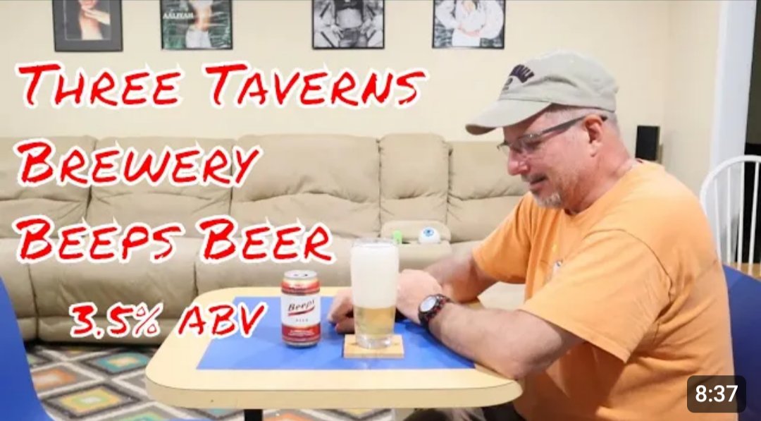 BrianBeerSnob's tweet photo. Beeps beer? Watch it here! https://t.co/vShEWuJ3qn
#ThreeTaverns #BeepsBeer https://t.co/tyjGiGvWHm