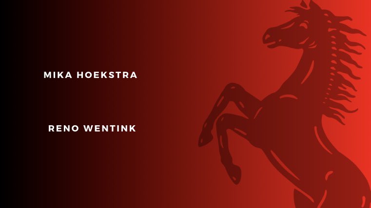 The infamous red cars of Ferrari will be driven by veterans of the league, both with championships and multiple race wins.

Mika Hoekstra - <a href="/MikaHoekstra43/">Mika</a> 🇳🇱

Reno Wentink - <a href="/RenoWentink94/">Reno</a> 🇳🇱