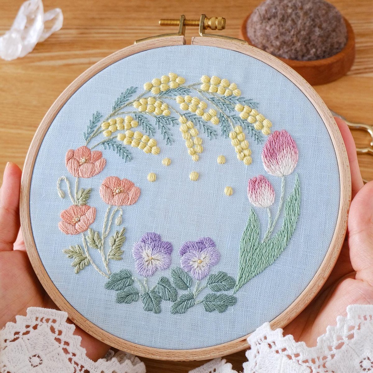 KohanaMade's tweet photo. #このタグ見た人は正直な欲望かいてけ
数多の人に届け私の刺繍…！そして刺繍の楽しさを広げるお仕事こーーーい！！ https://t.co/nLEFfM1ga9