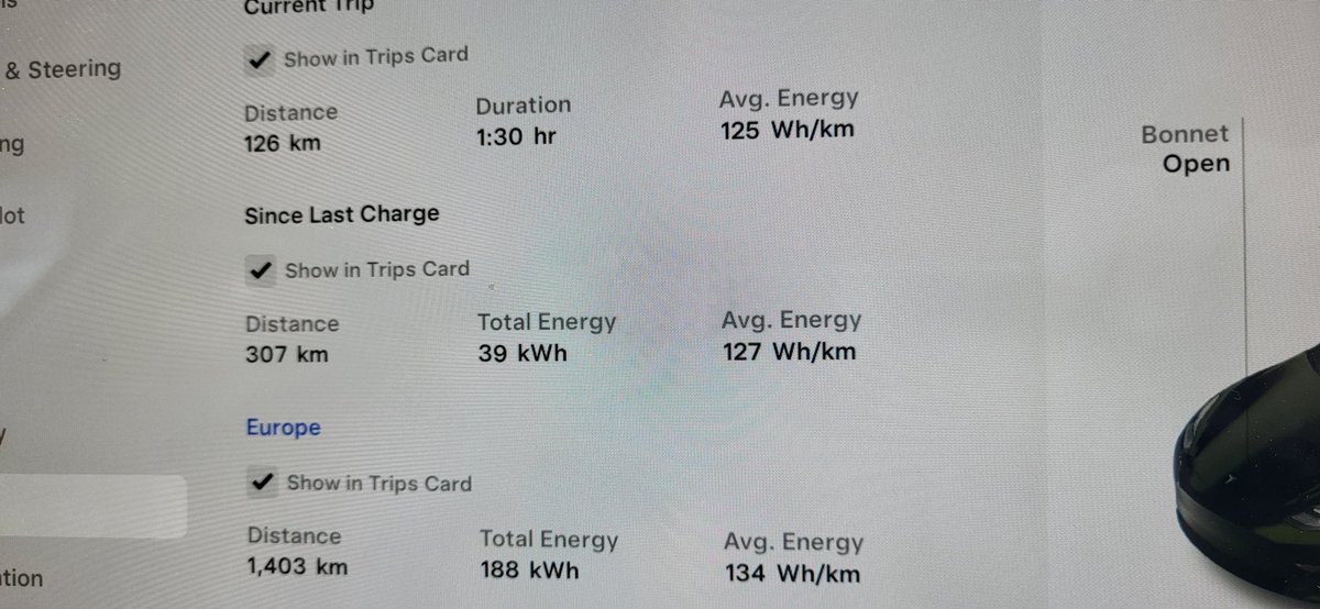 JulianDay58's tweet photo. @HullTeslaModel3 This is lfp rwd trip round eu with 120kmh https://t.co/fy8CrwEKyL