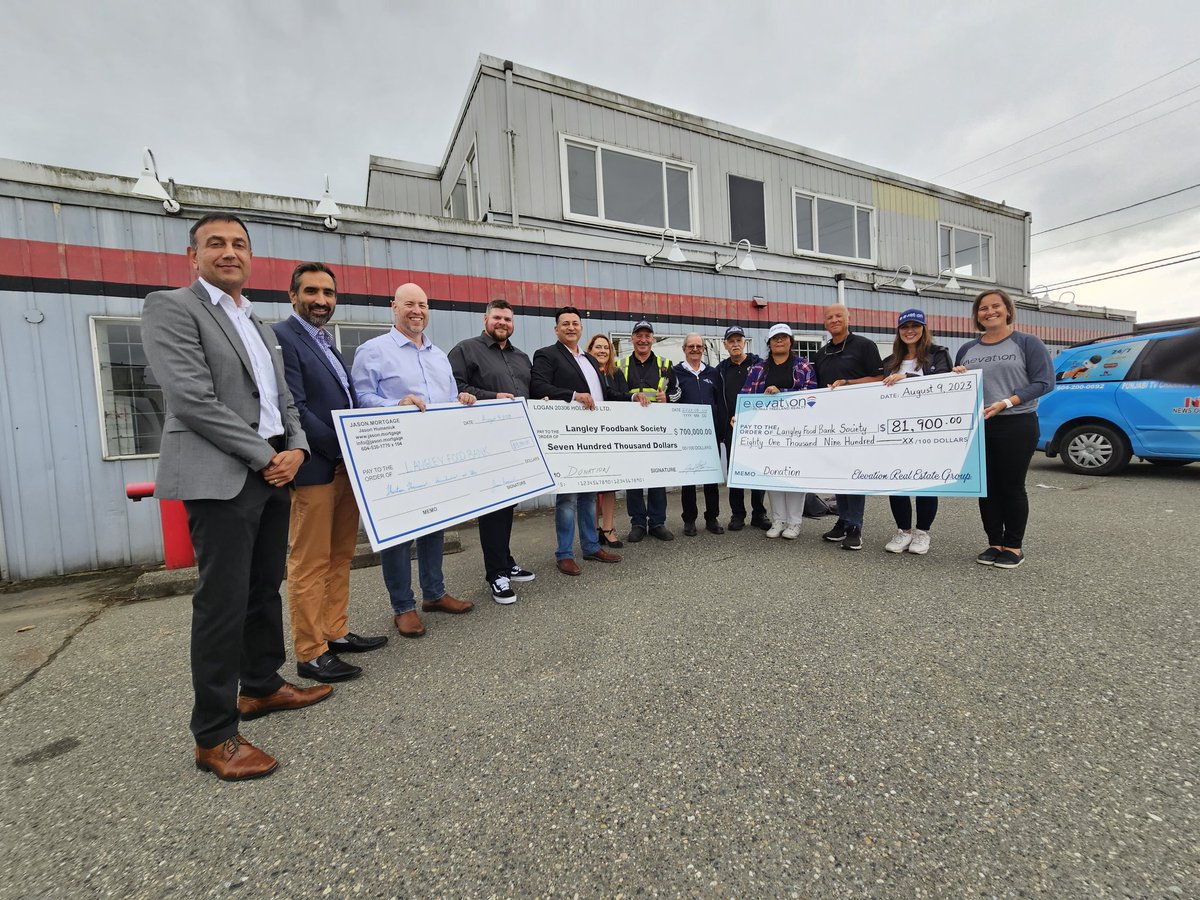 John_D_Ferguson's tweet photo. Langley Food Bank has a new home more than five times the size of its current location https://t.co/IJ93SgXvNn