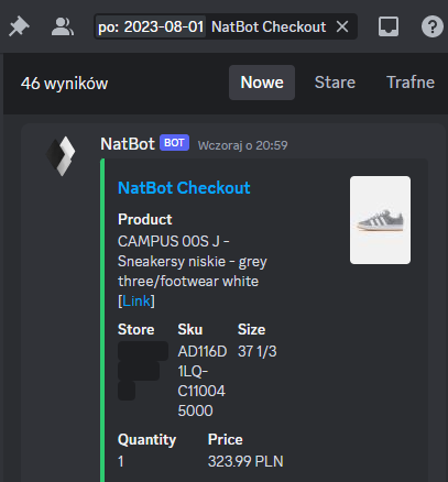 Dominik (@skipek121) on Twitter photo Bot: <a href="/NATAIOBOT/">NATBOT</a>
Proxy:<a href="/TheLemonClub_/">LemonClub</a> <a href="/GorillaProxies_/">Gorilla Proxies</a>
CG:<a href="/JIGIONotify/">JIGIO NOTIFY</a> <a href="/RoboFox/">Robo Fox</a>
Reship:<a href="/ftparis_/">FTParis</a>
💸Join my discord for slcts 💸discord.gg/Cb4rf2H8Ug Bot: <a href="/NATAIOBOT/">NATBOT</a>
Proxy:<a href="/TheLemonClub_/">LemonClub</a> <a href="/GorillaProxies_/">Gorilla Proxies</a>
CG:<a href="/JIGIONotify/">JIGIO NOTIFY</a> <a href="/RoboFox/">Robo Fox</a>
Reship:<a href="/ftparis_/">FTParis</a>
💸Join my discord for slcts 💸discord.gg/Cb4rf2H8Ug