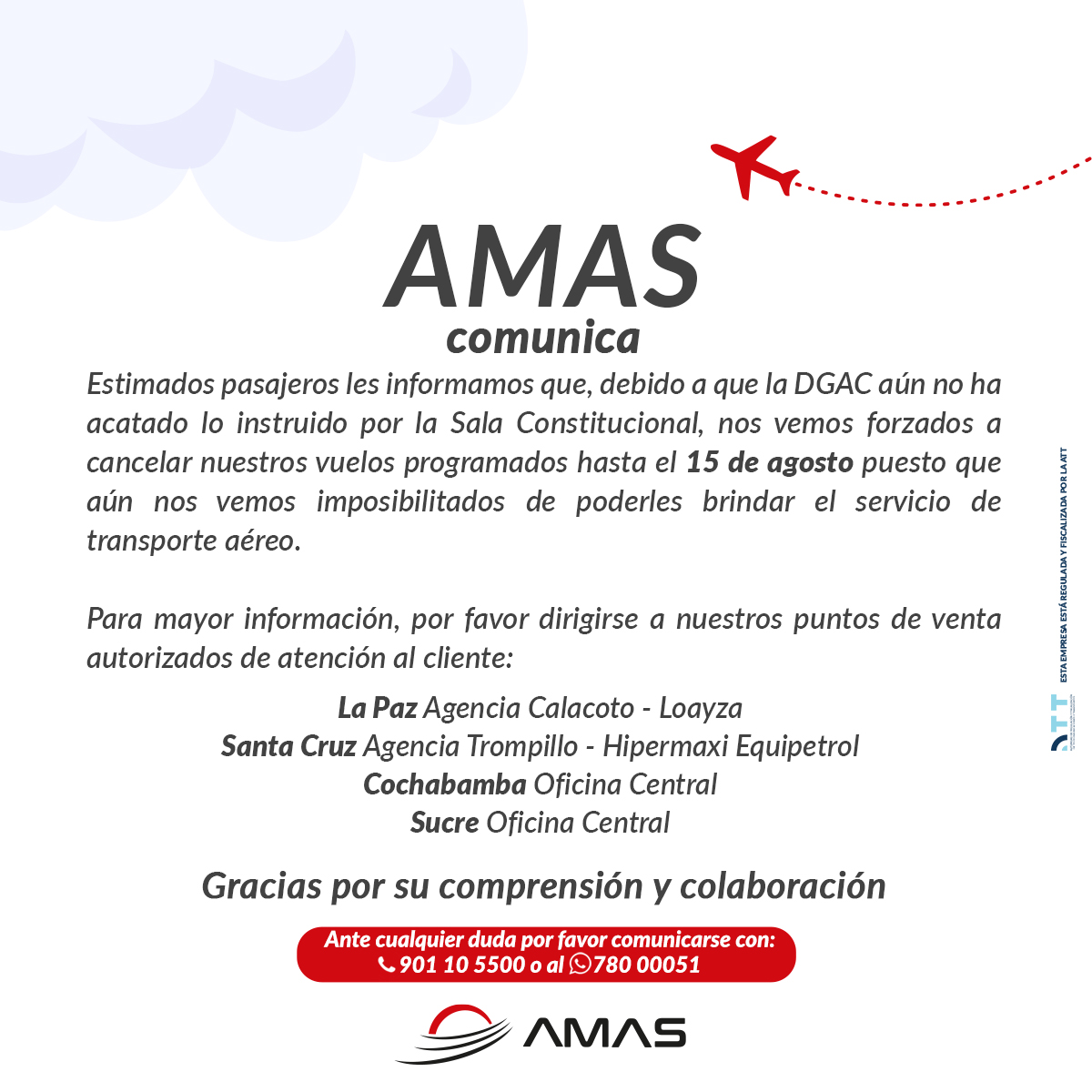 amas_aerolinea's tweet photo. #Amas #Comunica https://t.co/58AkVN9e11