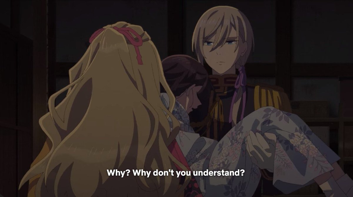 AniTrendz's tweet photo. Get rekt loser sister 

Anime: My Happy Marriage https://t.co/cSaJJaabUs